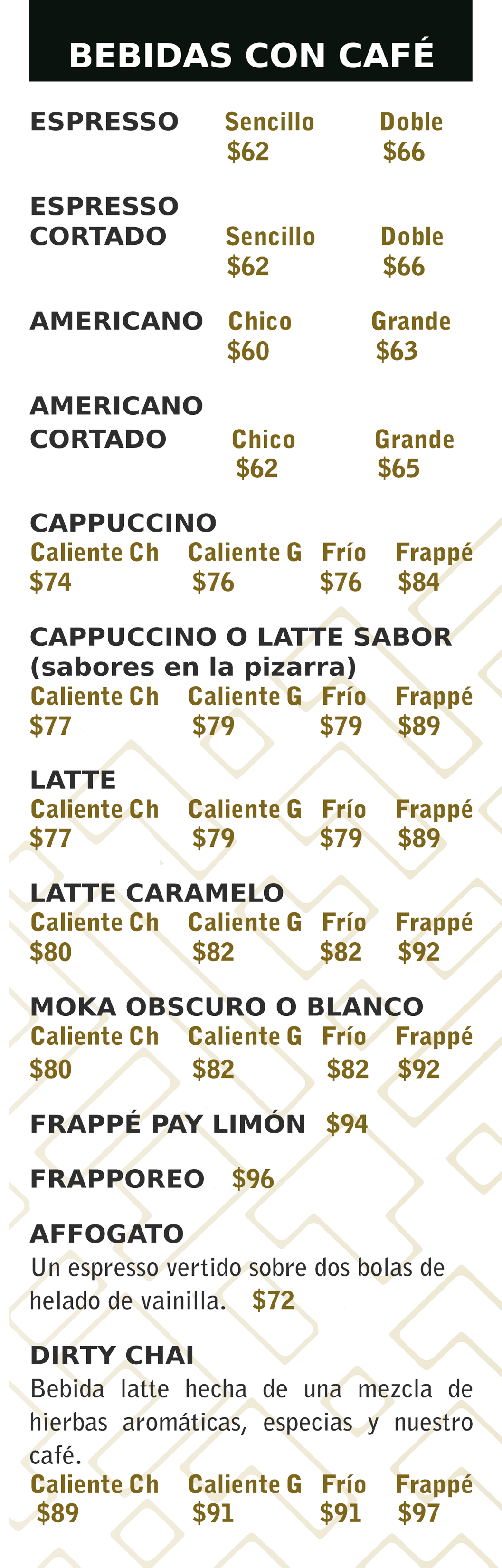 las mejores bebidas con café